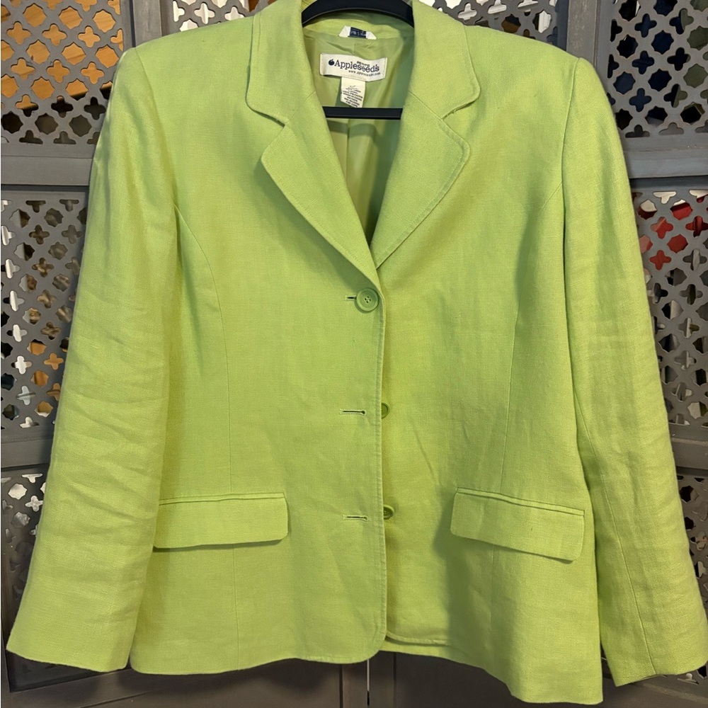 Linen blazer